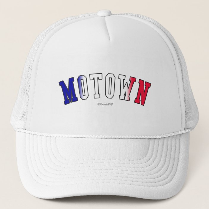 Motown in Michigan State Flag Colors Trucker Hat
