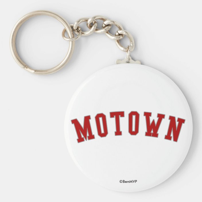 Motown Key Chain