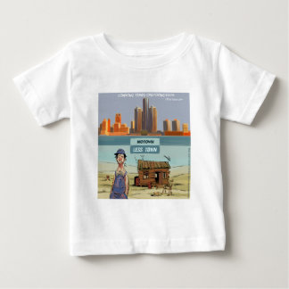 Motown LessTown Funny Baby T-Shirt