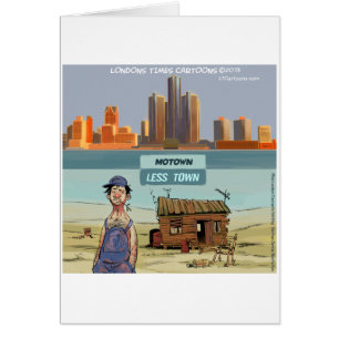 Motown LessTown Funny Cards