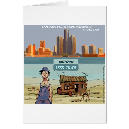 Motown LessTown Funny Cards (Front)