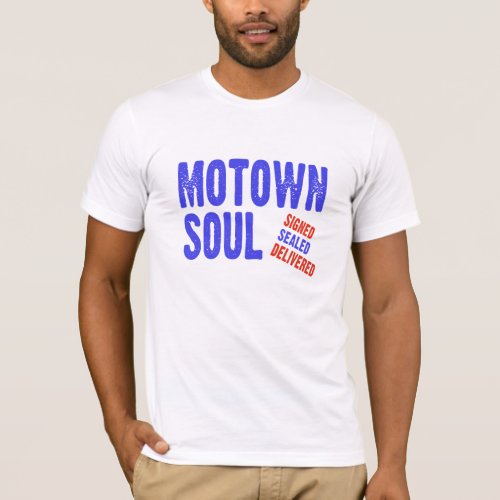 Motown Soul Music Style T_Shirt