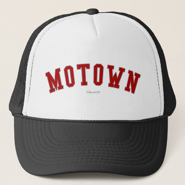 Motown Trucker Hat (Front)