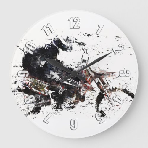 Motox Racer Large Clock