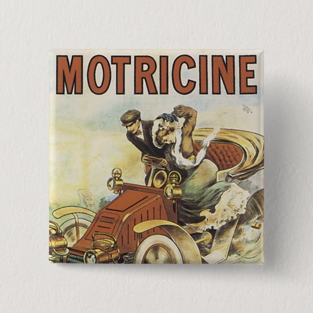 Motricine Pinback Button (Front)