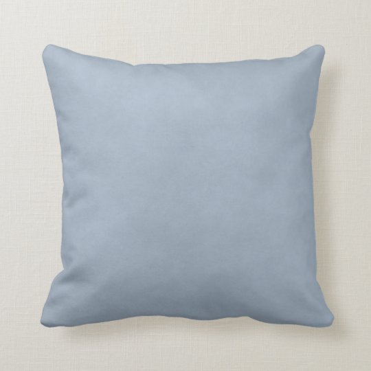 * Mottled Light Steel Blue Throw Pillow