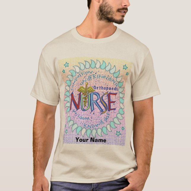 Motto custom Orthopedic Nurse  t-shirt  (Front)