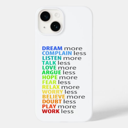 Motto of Life Case_Mate iPhone 14 Case