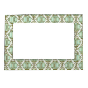 Motton Blue Pattern Magnetic Photo Frame