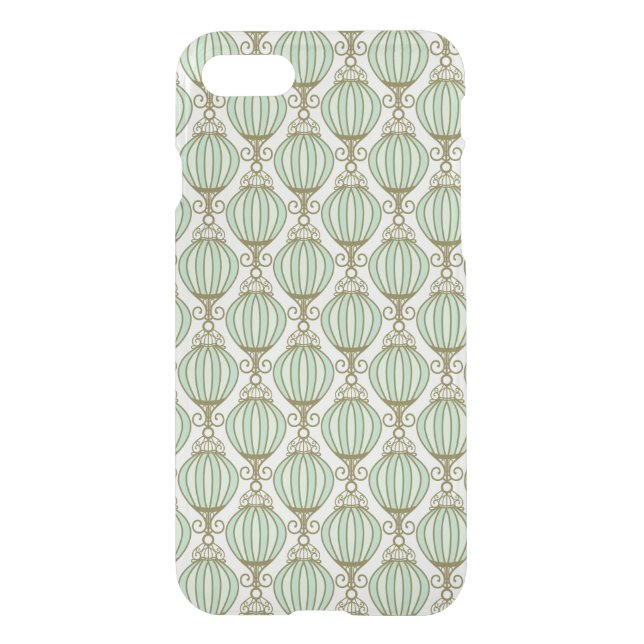 Motton Blue Pattern Uncommon iPhone Case (Back)