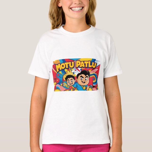 Motu Patlu  T-Shirt (Front)