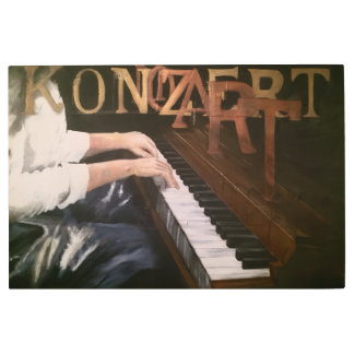 Motzart Konzert Metal Print