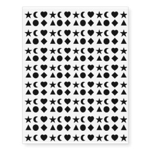Mouches Face Patches Temporary Tattoos