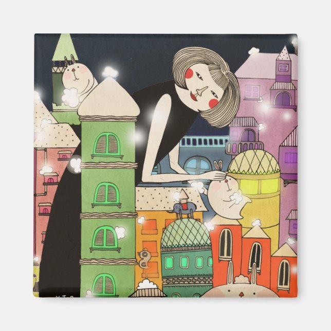 Mouldy city 2013 magnet (Front)