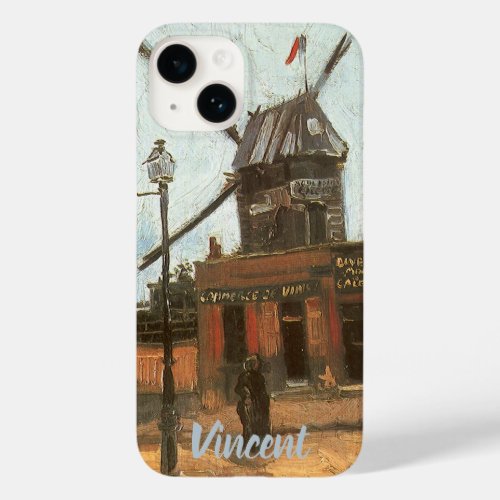 Moulin de la Galette by Vincent van Gogh Windmill Case_Mate iPhone 14 Case