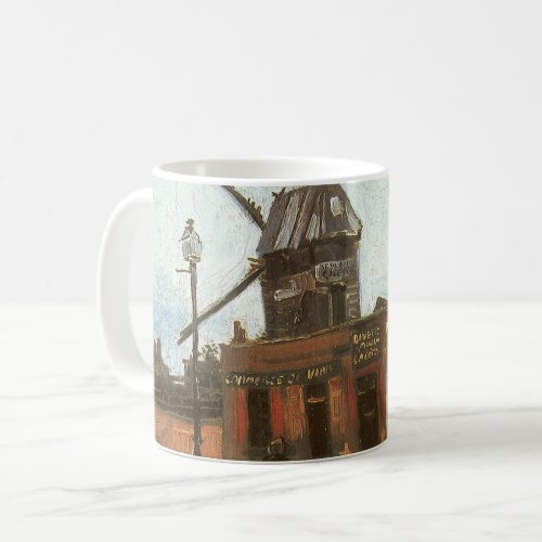 Moulin de la Galette by Vincent van Gogh Windmill Coffee Mug