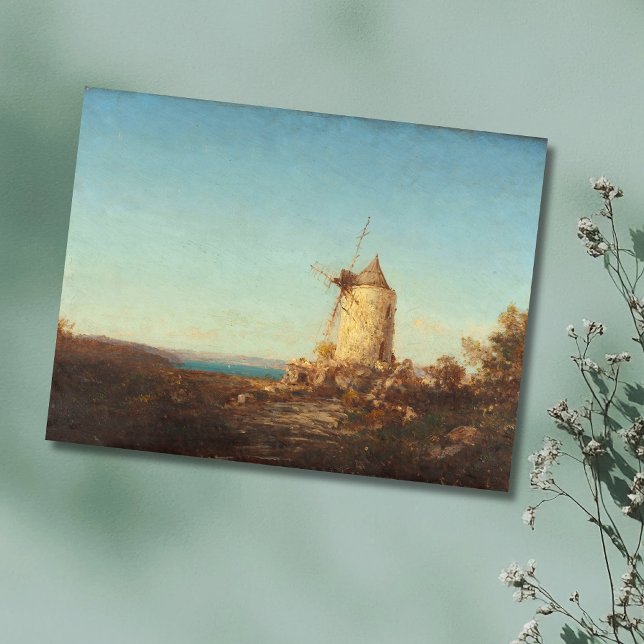 Moulin De Saint-Mitre, Près De Martigues Postcard (Creator Uploaded)