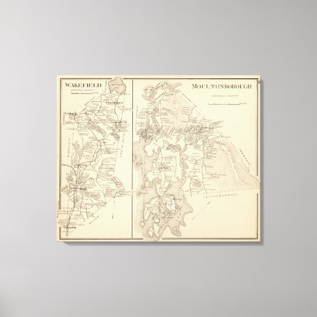 Moultonborough, Carroll County Canvas Print (Front)