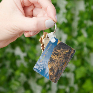 Mound Spring Yellowstone National Park Keychain