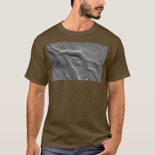 Mounds in Trough and Craters in Icaria Planum T_Shirt