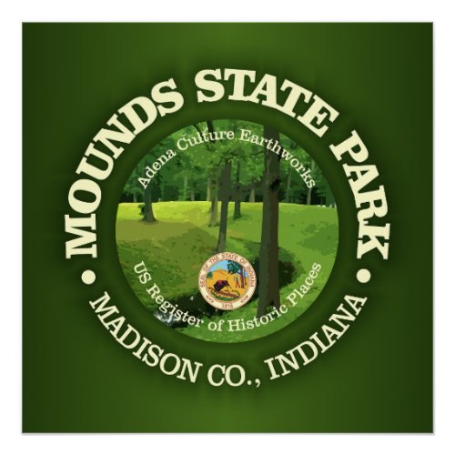 Mounds State Park Poster