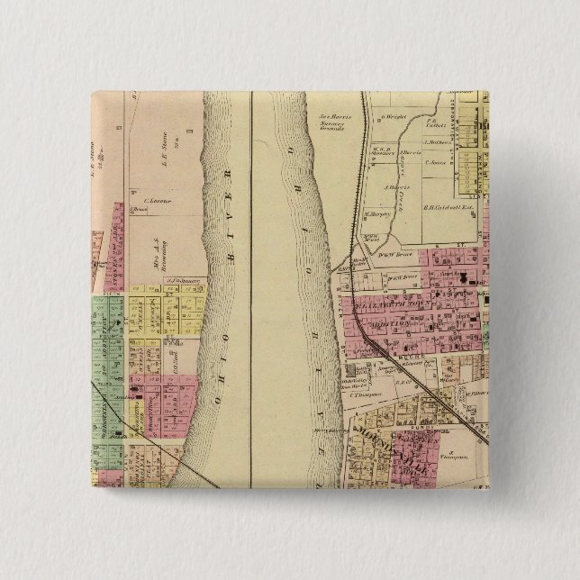 Moundsville,West Virginia Button (Front)