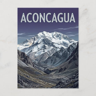 Mount Aconcagua Postcard