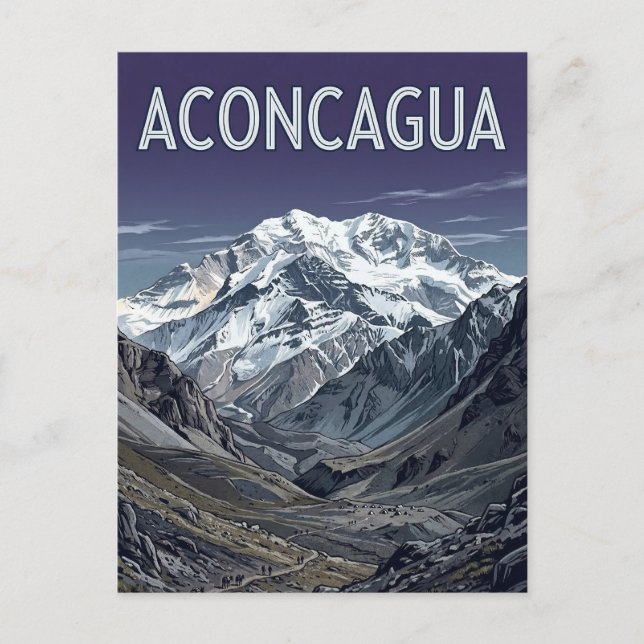 Mount Aconcagua Postcard (Front)
