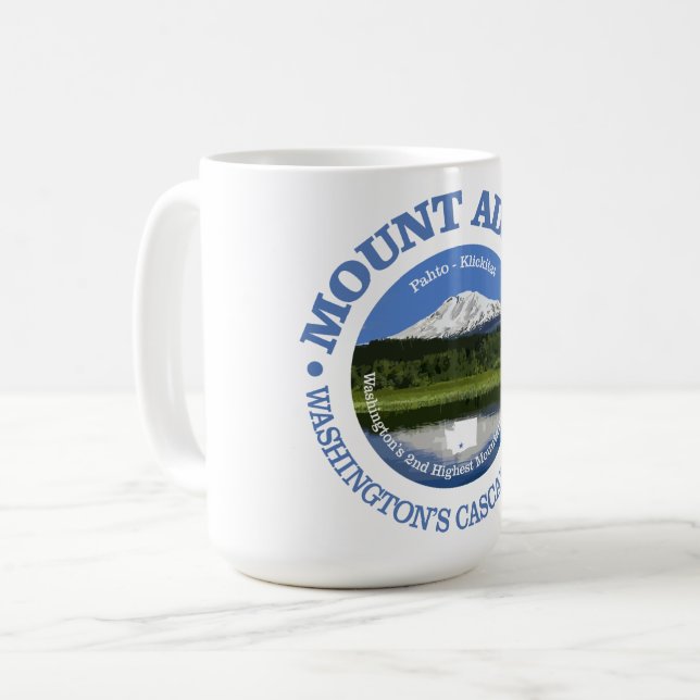 Mount Adams Coffee Mug (Front Left)