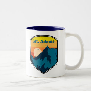 Mount Adams Washington Sunrise Two-Tone Coffee Mug