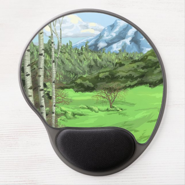 Mount Adjo Gel Mouse Pad (Front)