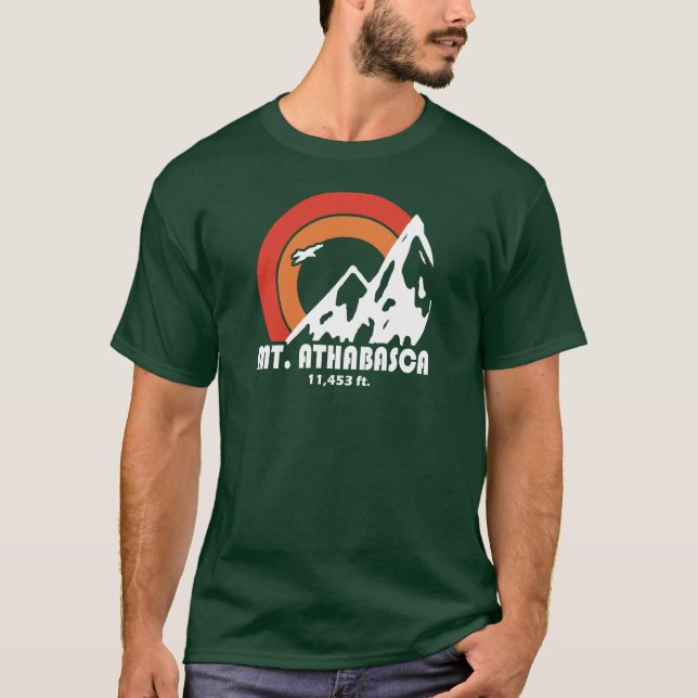 Mount Athabasca Sun Eagle T-Shirt (Front)