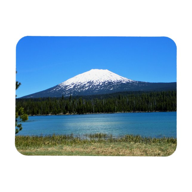 Mount Bachelor, OR Magnet (Horizontal)