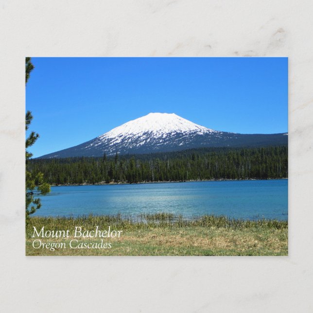 Mount Bachelor, Oregon Postcard (Front)