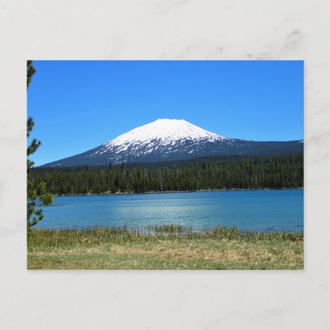 Mount Bachelor, Oregon Postcard (Front)
