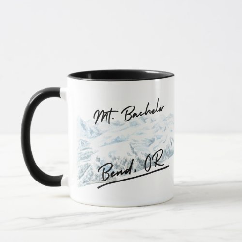 Mount Bachelor Ski Mug