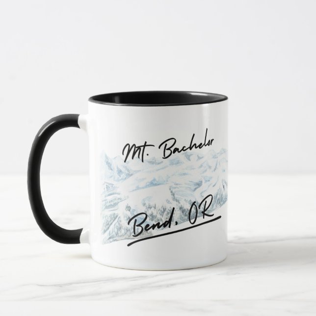 Mount Bachelor Ski Mug (Left)