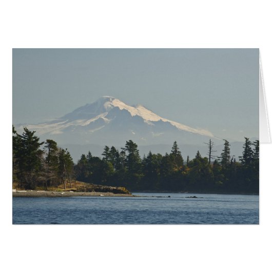 Mount Baker dominates landscape Cards (Front Horizontal)