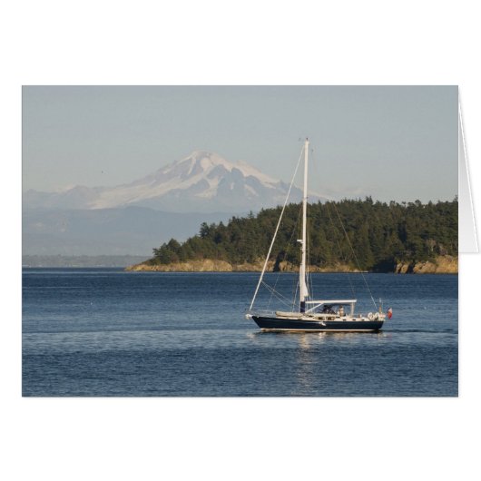Mount Baker dominates landscape Cards (Front Horizontal)