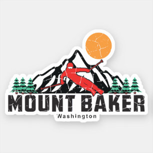 Mount Baker Ski Washington Sticker