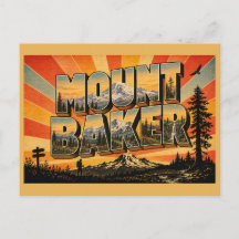 Mount Baker WA Volcano Old Growth Art