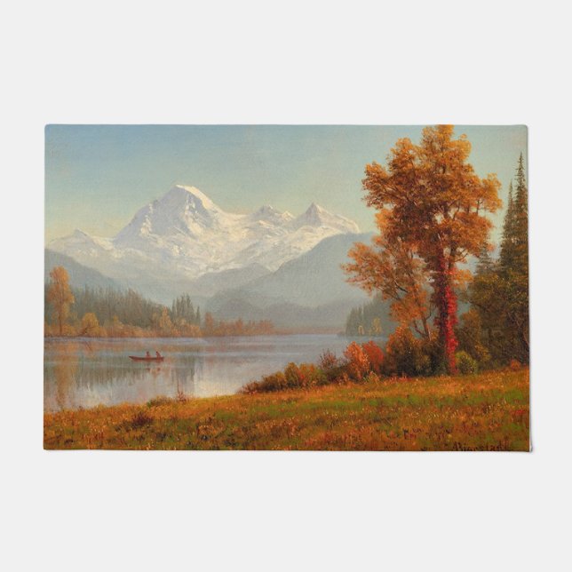 Mount Baker, Washington, fine art, Doormat (Front)
