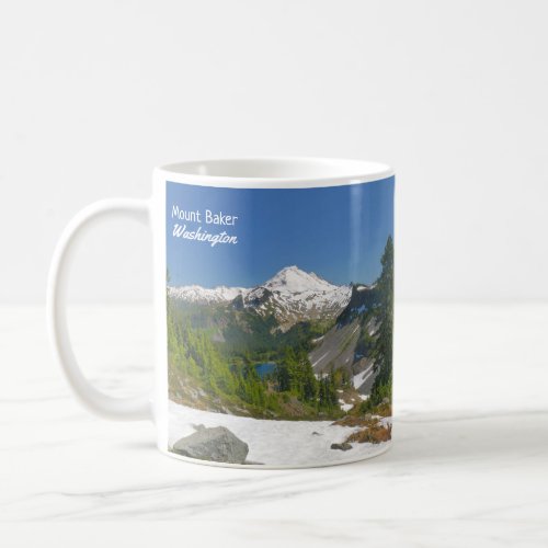 Mount Baker Washington Landscape Photo Coffee Mug
