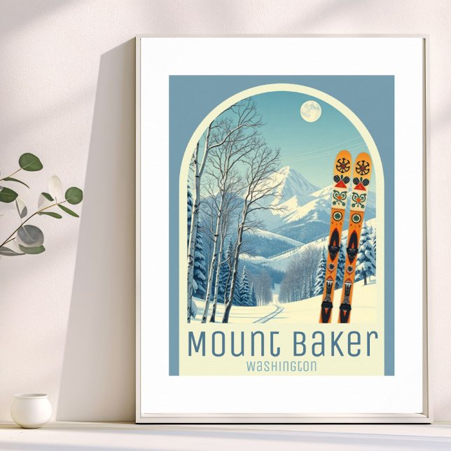 Mount Baker Washington ski resort Poster (Creator Uploaded)
