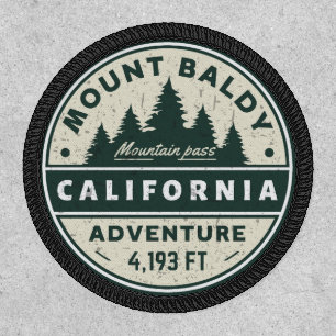mount baldy Hiking, montana alpine pass Patch