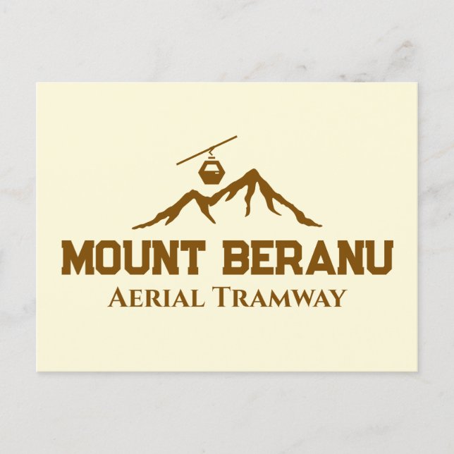 Mount Beranu Aerial Tramway - Postcard (Front)