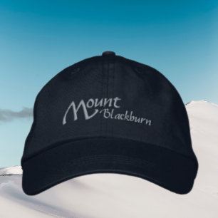 Mount Blackburn Alaska Wrangell Embroidered Hat
