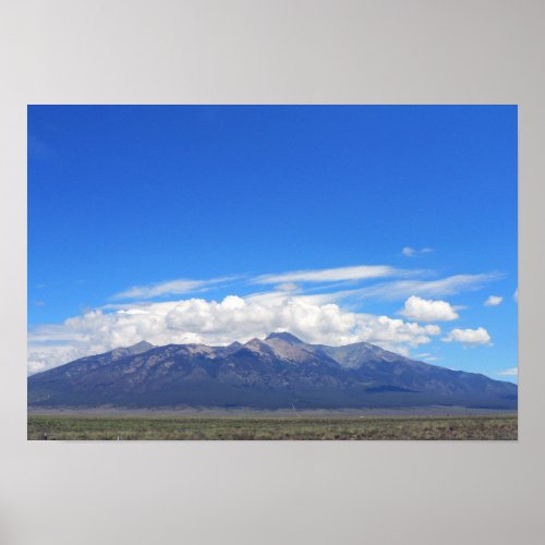 Mount Blanca Colorado Poster