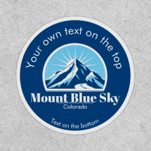 Mount Blue Sky Colorado ski hiking Patch
