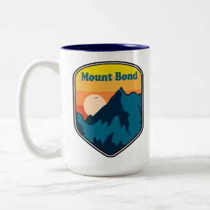 Mount Bond New Hampshire Sunrise Two-Tone Coffee Mug